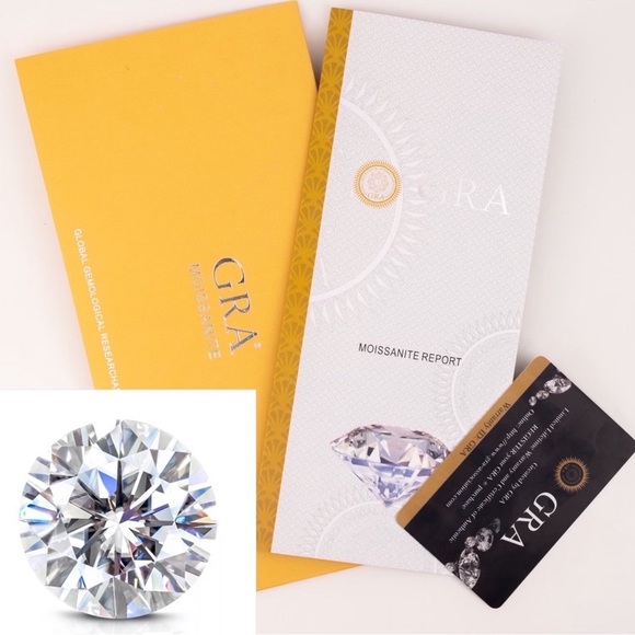 🔥10CT Certified Moissanite Diamond Excellent Cut sparkling Ring Size 7 - Picture 3 of 16